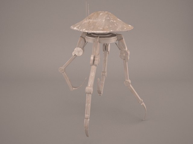 tow dorid star wars 3D Model .c4d .max .obj .3ds .fbx .stl .blend 