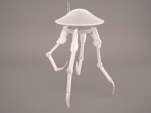 tow dorid star wars 3D Model