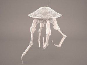 tow dorid star wars 3D Model