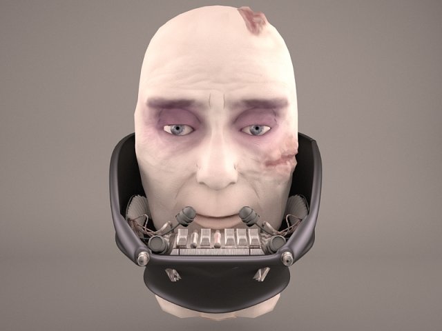 vader head star wars 3D Model .c4d .max .obj .3ds .fbx .stl .blend 