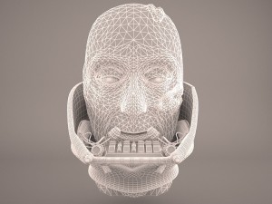 vader head star wars 3D Model