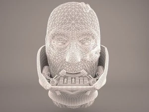 vader head star wars 3D Model