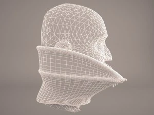 vader head star wars 3D Model