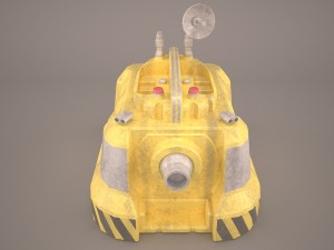 wash droid star wars 3D Model