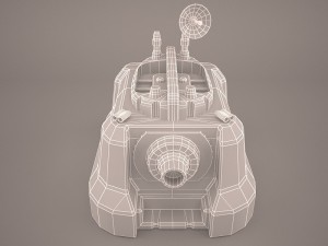 wash droid star wars 3D Model