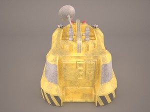 wash droid star wars 3D Model