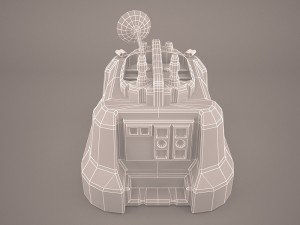 wash droid star wars 3D Model