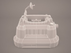 wash droid star wars 3D Model