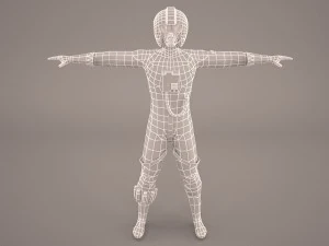 x-wind pilot star wars 3D Model