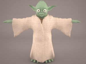 yoda star wars Modelo 3D