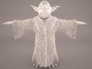 yoda star wars Modelo 3D