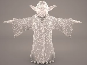 yoda star wars 3D Model