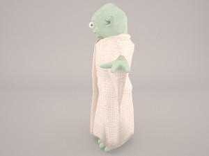 yoda star wars Modelo 3D