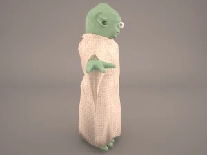 yoda star wars 3D Model
