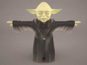 yoda star wars 1 Modelo 3D