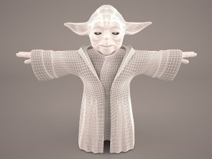 yoda star wars 1 3D Model