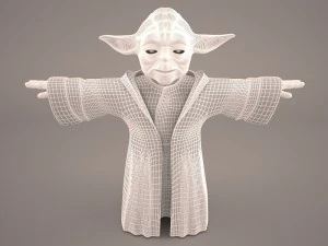 yoda star wars 1 3D Model
