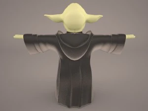 yoda star wars 1 3D Model