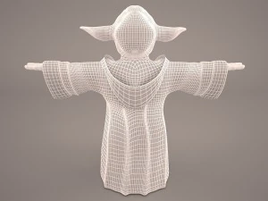 yoda star wars 1 3D Model