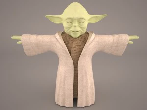 Yoda Star Wars 3 3D Model