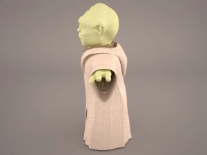yoda star wars 3 3D Model