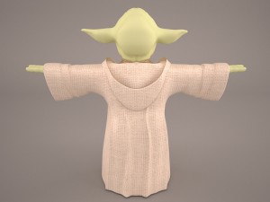 yoda star wars 3 3Dモデル