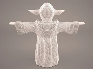 yoda star wars 3 3D Model