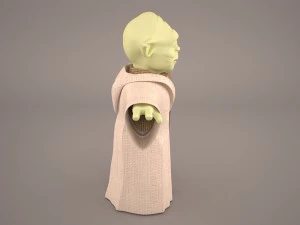 yoda star wars 3 3D Model