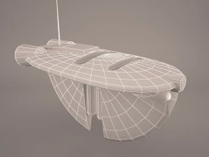 airtaxi med star wars 3D Model