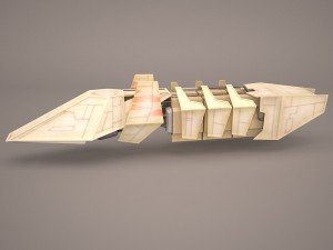 cargo star wars 3D Model