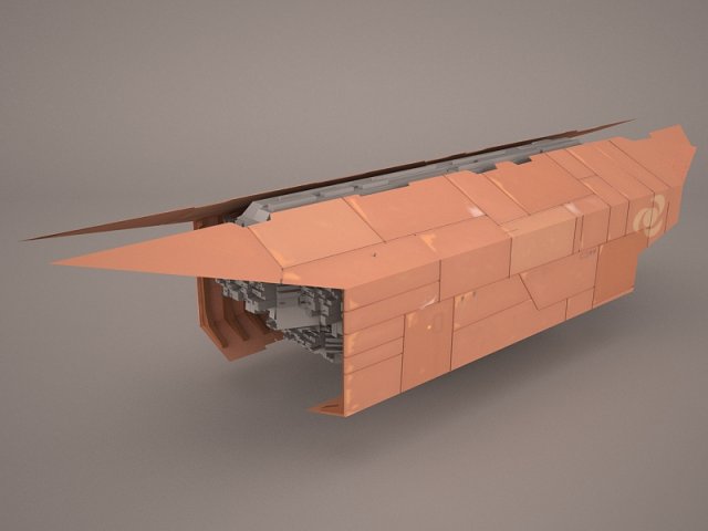 cargo star wars 3D Model .c4d .max .obj .3ds .fbx .stl .blend 