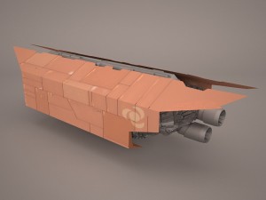 cargo star wars 3D Model