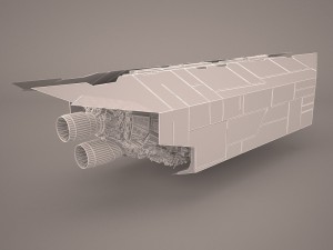 cargo star wars 3D Model