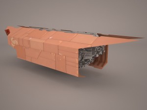 cargo star wars 3D Model