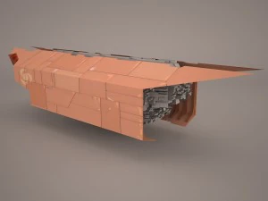 cargo star wars 3D Model