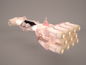 corvette star wars Modelo 3D