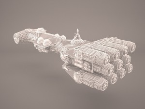 corvette star wars Modelo 3D
