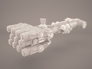 corvette star wars Modelo 3D