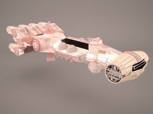 corvette star wars Modelo 3D