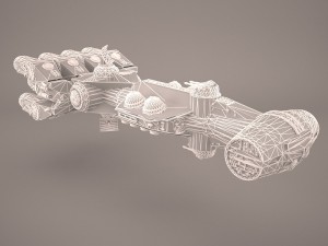 corvette star wars Modelo 3D