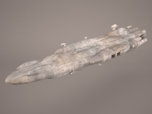 moncal cruiser star wars 3D Model