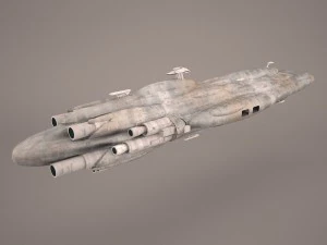 moncal cruiser star wars 3D Model