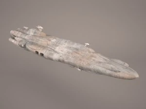 moncal cruiser star wars 3D Model