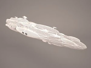 moncal cruiser star wars 3D Model
