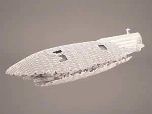 rebel transport star wars 3D Model