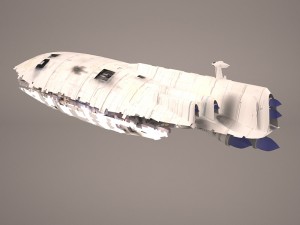 rebel transport star wars 3D Модель