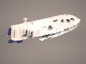 rebel transport star wars 3D Модель
