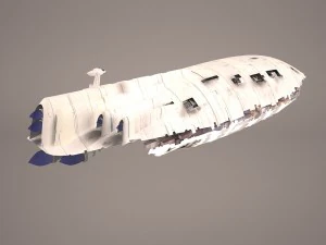 rebel transport star wars 3D Model