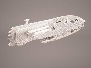 rebel transport star wars 3D Модель