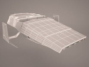 shuttle cockpit lambda t4a class star wars 3D मॉडल